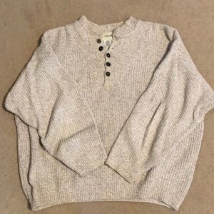 Eddie Bauer oversized mens sweater size L